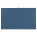 3 Drawer Nightstand Storage Wood Cabinet Blue 3 Drawers Mdf