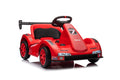 Kids Electric Go Kart, 12V Battery Powered Ride On Car W Remote Control, Safety Belt, Slow Start, Music, 4 Wheeler Electric Vehicle For Kids, Gift For Boys Girls Red Plastic