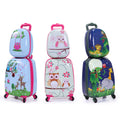 2 Pcs Kids Luggage Set, 12