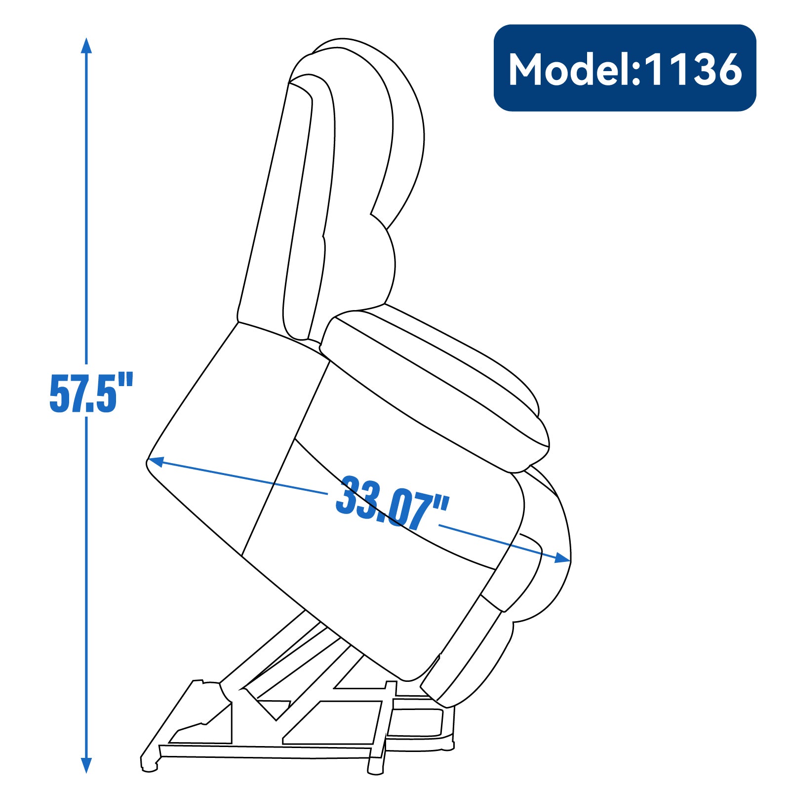 23" Seat Width And High Back Large Size Beige Chenille Power Lift Recliner Chair With 8 Point Vibration Massage And Lumbar Heating Beige Power Push Button Medium Firm Pillow Back Heavy Duty Pillow Top Arms Fiber Foam And Polyester Fiber Pad Chenille