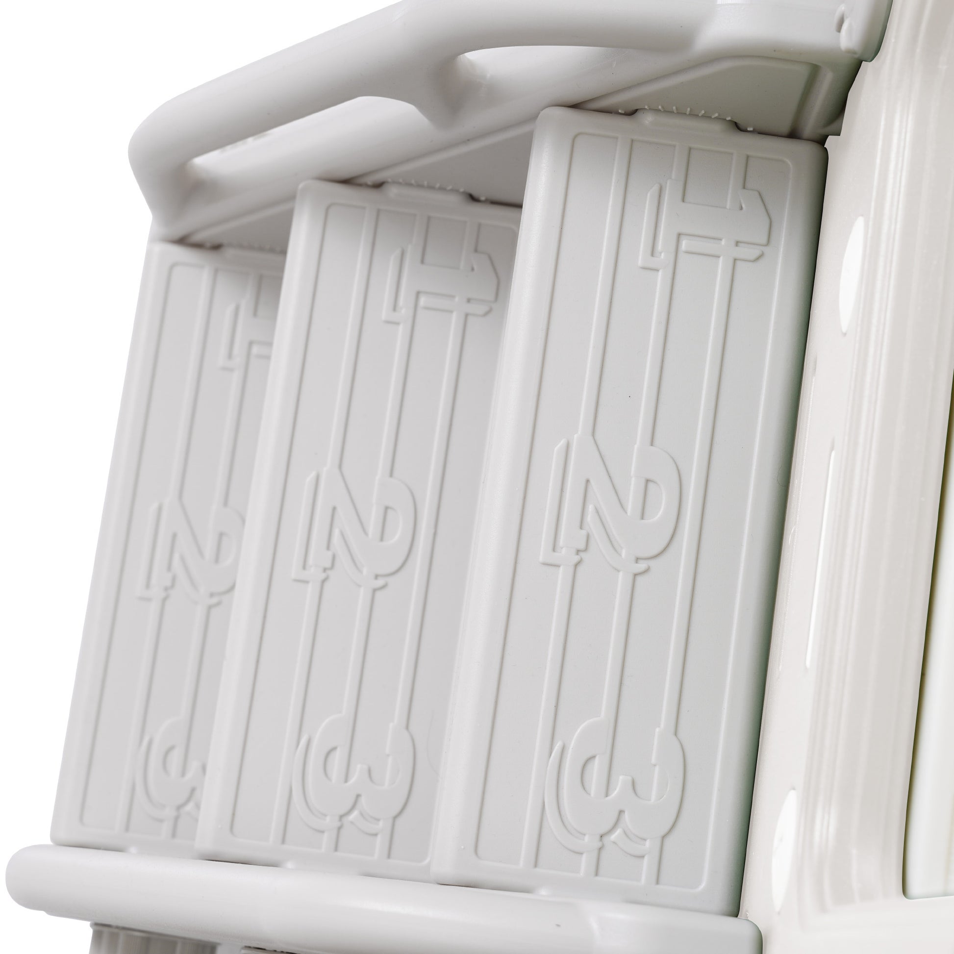 Kids Slide Playset Structure 7 In 1, Freestanding Space Set With Slide, Arch Tunnel, Ring Toss And Basketball Hoop,Double Slides For Toddlers, Kids Climbers Playground Grey White Hdpe