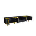 Luxury Minimalism Tv Stand With Open Storage Shelf For Tvs Up To 85