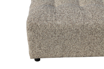 Outdoor Modular Sofa, With Aluminum Structure, Support Cushion And Back Cushion Cover Removable, Fade Resistant, Waterproof Sofa Cover Included,Light Brown The Ratebased On A Single Piece Light Brown Aluminium