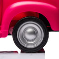 12V Kids Ride On Truck Car W Parents Control, Licensed Chevrolet 3100 Pickup,Electric Car For Kid,Vintage Modeling,3 Speeds,Led Lights,Bluetooth,Usb,High Power Up To 3.11 Mph,Age 3 Pink Polypropylene