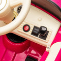 12V Kids Ride On Truck Car W Parents Control, Licensed Chevrolet 3100 Pickup,Electric Car For Kid,Vintage Modeling,3 Speeds,Led Lights,Bluetooth,Usb,High Power Up To 3.11 Mph,Age 3 Pink Polypropylene