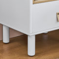 Single Drawer Bedside Table, Modern Style Bedside Table, Wooden Bedside Table, Bedside Table With Drawer, Side Table With Drawer, Compact Bedside Table, Nordic Style Bedside Table White Solid Wood Mdf