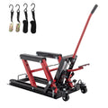 Hydraulic Motorcycle Lift Jack, 1500 Lbs Capacity Foot Operated Motorcycle Lift Table, Atv Scissor Lift Jack With 4.5