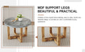 A Modern And Practical Circular Dining Table. Made Of Mdf Tabletop And Wooden Mdf Table Legs.A Set Of 4 Brown Cushioned Chairs In A Modern Medieval Style Restaurant. Ct 403B0502A Natural Wood Mdf