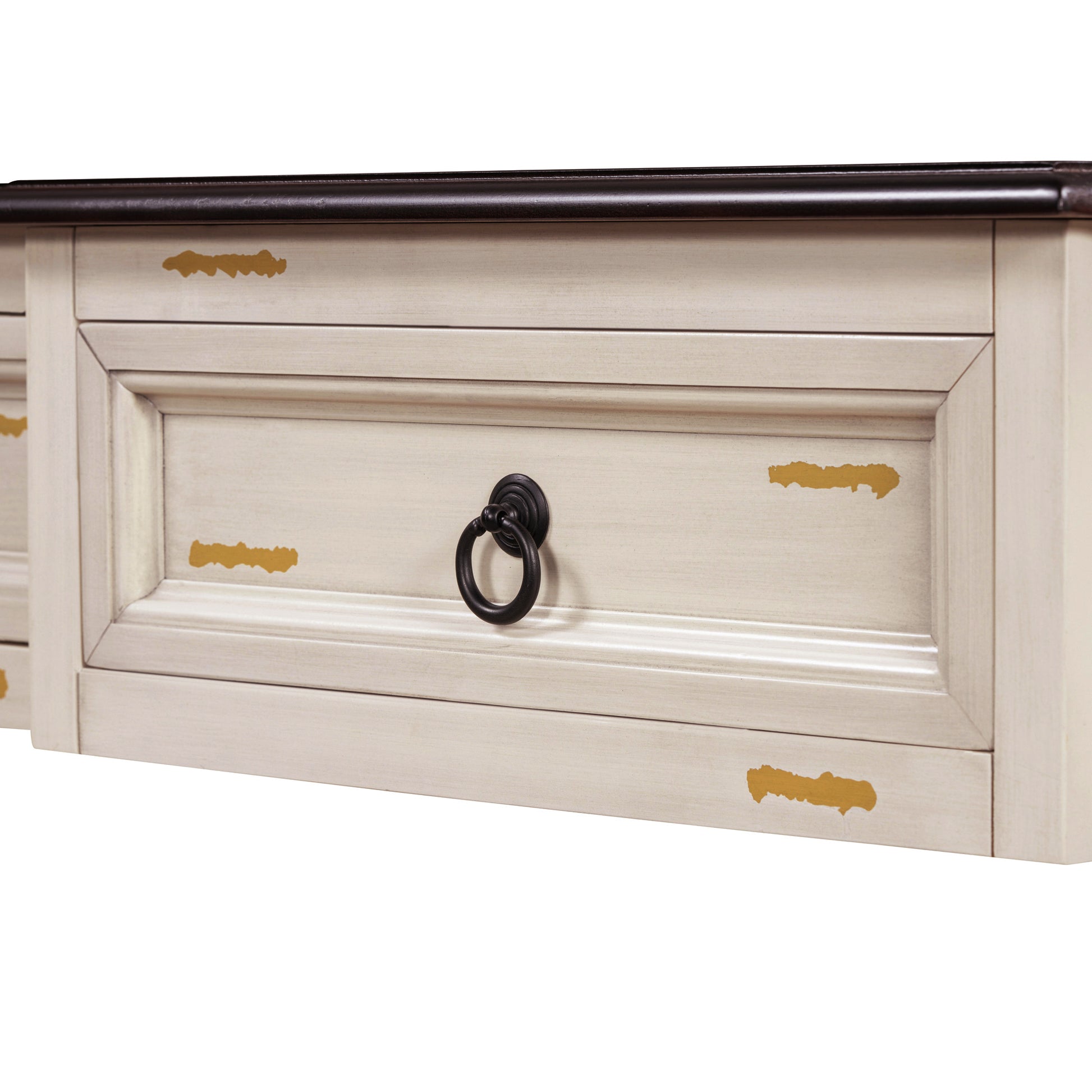 Console Table Sofa Table With Drawers For Entryway With Projecting Drawers And Long Shelf Beige, Old Sku: Wf189574Aad Beige Solid Wood Mdf