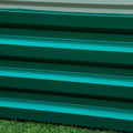 Outsunny Raised Garden Bed, 4' X 2' X 1' Galvanized Planter Box Raised Bed For Vegetables, Flowers, Plants And Herbs, Green Green Steel