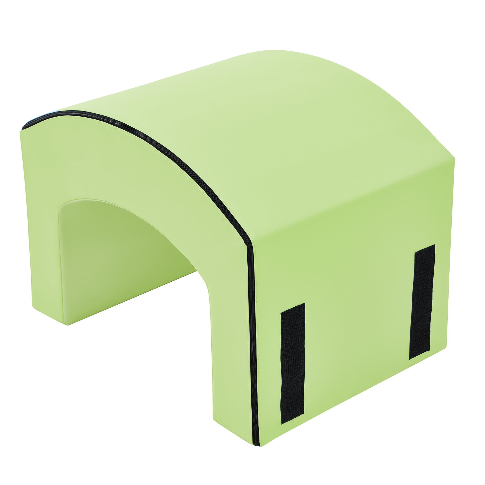 Soft Foam Playset For Toddlers, Safe Softzone Single Tunnel Foam Climber For Kids, Lightweight Indoor Active Play Structure With Slide Stairs And Ramp For Beginner Toddler Climb And Crawl Colorful Foam