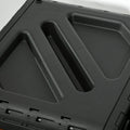Outsunny Dual Compost Tumbler Bin, Outdoor Tumbling Composter With 24 Ventilation Openings And Steel Legs, 34.5 Gallon Black Steel