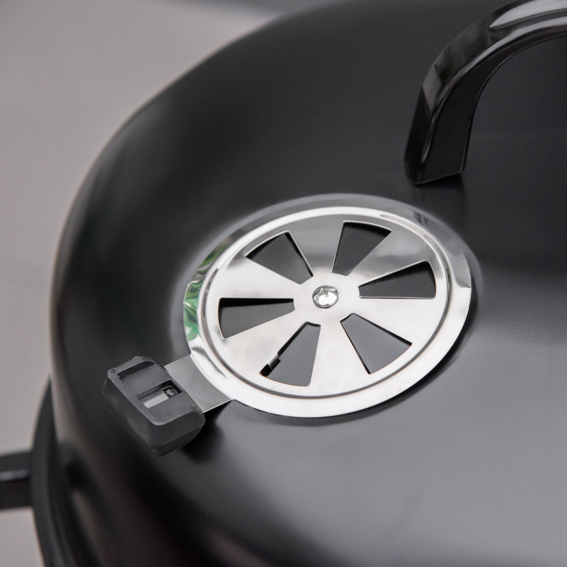 Outsunny Vertical Charcoal Bbq Smoker, 3 In 1 16" Round Charcoal Barbecue Grill With 2 Cooking Area, And Thermometer For Outdoor Camping Picnic Backyard Cooking, Black Black Metal