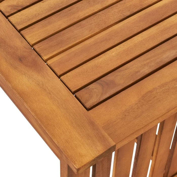 Outdoor Acacia Wood Sofa Set With Water Resistant Cushions, 8 Pcs Set, Brown Patina Teal Blue Yes Teal Blue Seats 8 Garden & Outdoor Sofa Seating Groups Foam Acacia Wood