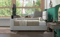 Queen Size Upholstery Tv Platform Bed Frame With Height Adjustable Headboard And Support Legs,Beige Queen Beige Upholstered