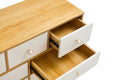 Cabinet Wood Mdf Boards, 9 Drawers Dresser, Wood Colour Wood Drawer 5 Drawers & Above Mdf