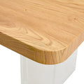 A Modern Minimalist Wooden Table With Acrylic Legs And Rectangular Tables. Computer Desk. Dining Table. Suitable For Restaurants, Living Rooms, And Kitchens. F 1298 Wood Mdf