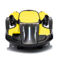 24V Kids Ride On Electric Scooter W Helmet Knee Pads,24V Ride On Toy For Kids,Spray Function,2Wd 400W Wheel Hub Motor,5.59 6.84Mph,Gravity Steering,Use For 1 2 Hours,Exercise Your Child Age 6 . Yellow Polypropylene