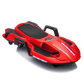 24V Kids Ride On Electric Scooter W Helmet Knee Pads,24V Ride On Toy For Kids,Spray Function,2Wd 400W Wheel Hub Motor,5.59 6.84Mph,Gravity Steering,Use For 1 2 Hours,Exercise Your Child Age 6 . Red Polypropylene