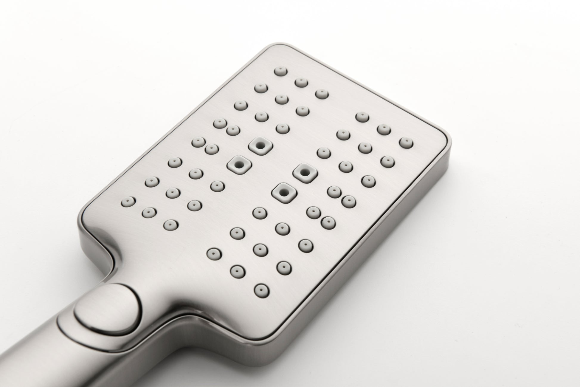 Shower System With Shower Head, Hand Shower, Slide Bar, Bodysprays, Shower Arm, Hose, Valve Trim, And Lever Handles Brushed Nickel Brass