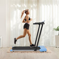 Treadmills For Home, Treadmill With Led For Walking & Running Blue Iron