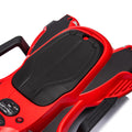 24V Kids Ride On Electric Scooter W Helmet Knee Pads,24V Ride On Toy For Kids,Spray Function,2Wd 400W Wheel Hub Motor,5.59 6.84Mph,Gravity Steering,Use For 1 2 Hours,Exercise Your Child Age 6 . Red Polypropylene