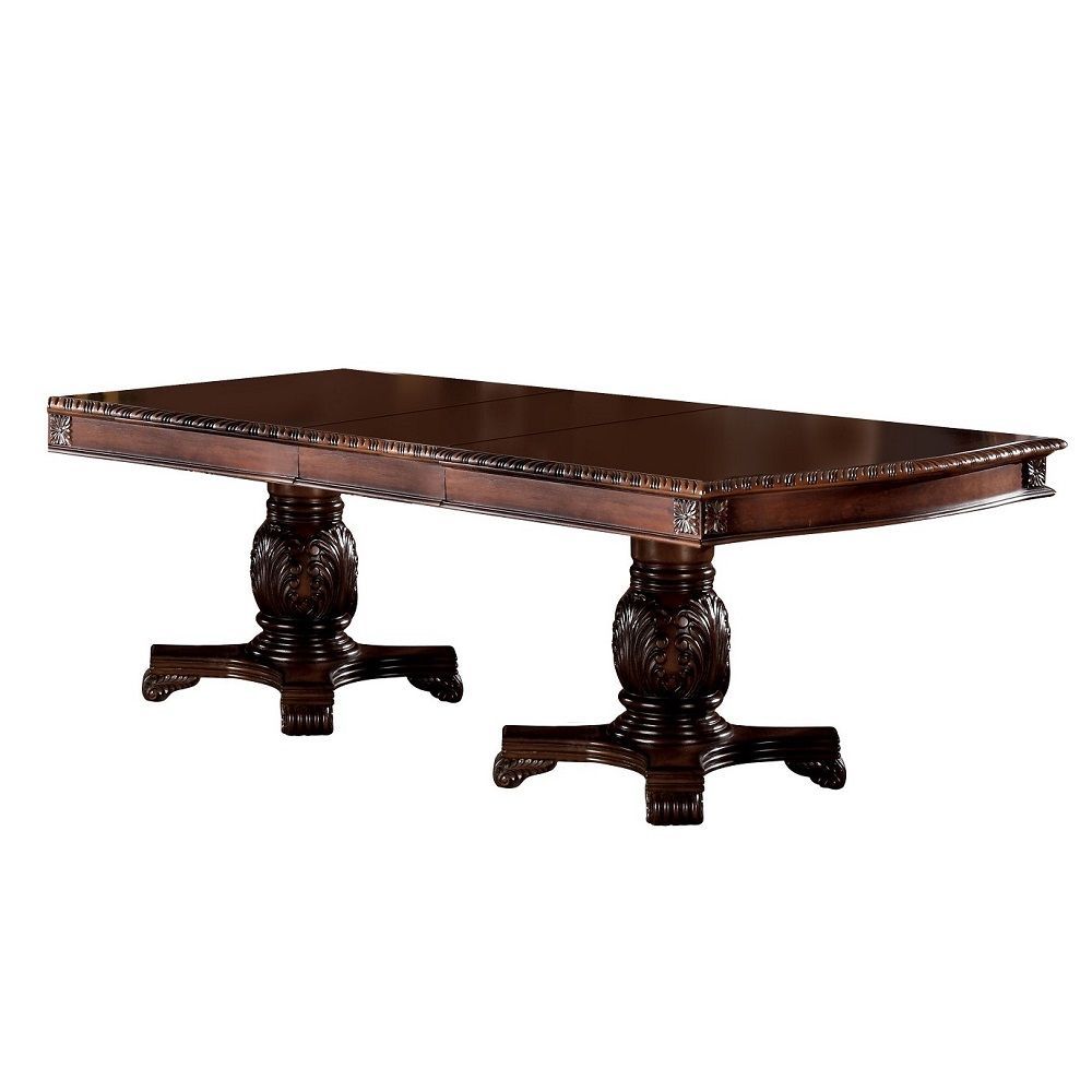 Chateau De Ville Dining Table In Cherry 04075A Cherry Solid Wood