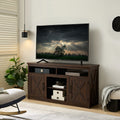 Farmhouse Barn Door Tv Media Stand Modern Entertainment Console For Tv Up To 65