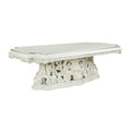 Adara Dining Table Antique White Finish Dn01229 Antique White Mdf