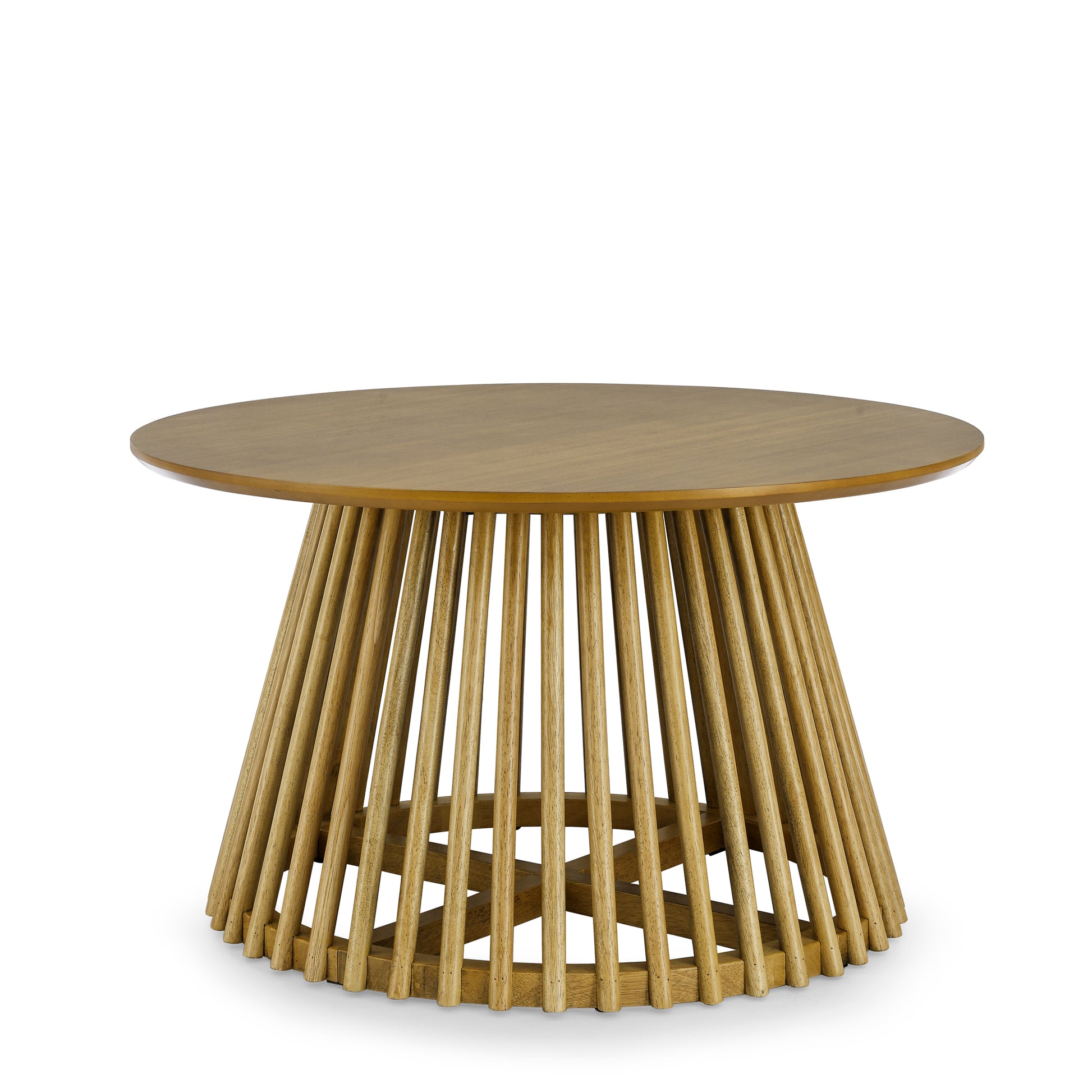 Modern Minimalist Coffee Table, Solid Wood Coffee Table, Nordic Style Coffee Table, Simple Design, Suitable For Both Home And Office. Brown Yellow Solid Wood Mdf
