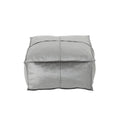 Nati Square Pouf, Smoke Smoke Velvet