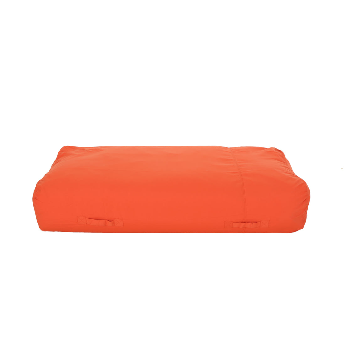 Kasper Water Resistant 6'X3' Lounger Bean Bag, Coral Coral Waterproof Fabric