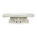 Adara Dining Table Antique White Finish Dn01229 Antique White Mdf