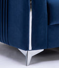 Wenona Loveseat, Blue Velvet Lv01775 Blue Velvet