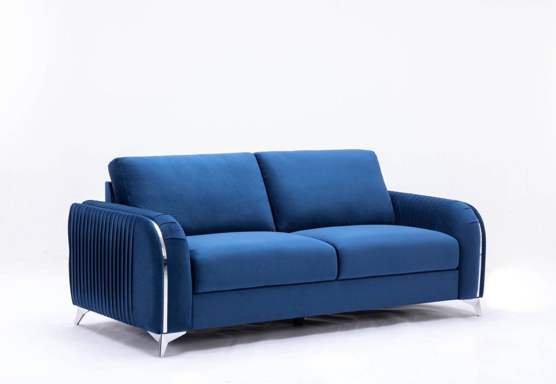 Wenona Sofa, Blue Velvet Lv01774 Blue Velvet