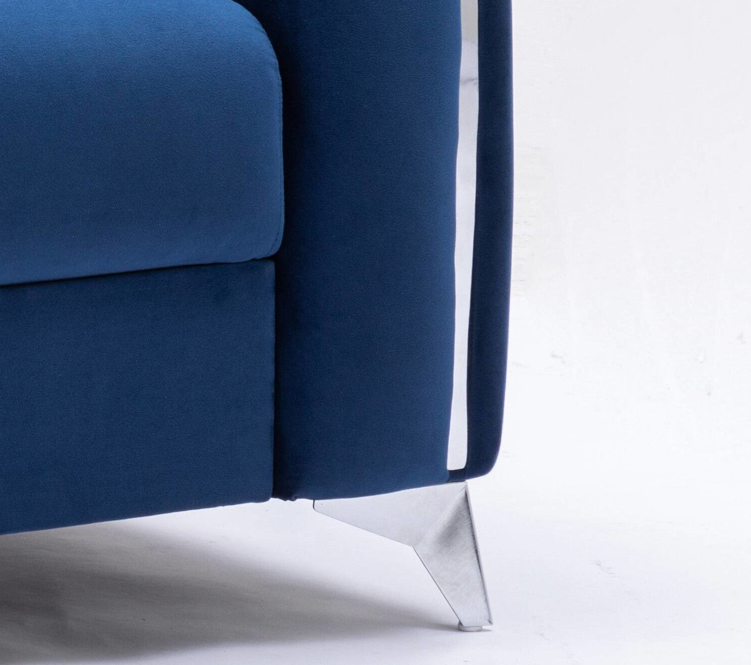 Wenona Sofa, Blue Velvet Lv01774 Blue Velvet