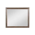 Arcadia Mirror, No Assembly Required, Old Forest Glen Finish Brown Brown Bedroom Rustic Pine Pine