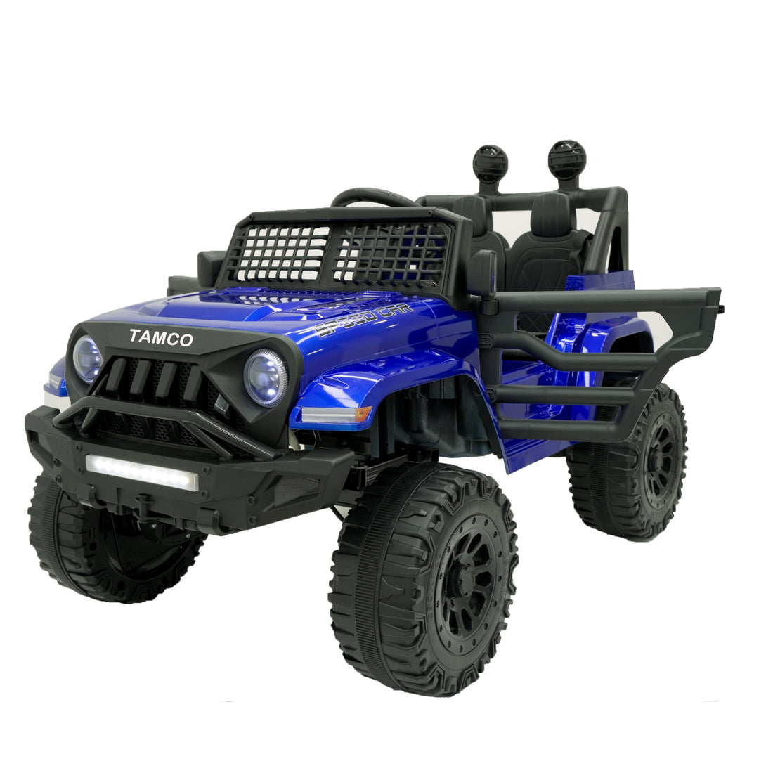 Ride On Car, Kids Electric Car, Tamco Riding Toys For Kids With Remote Control Amazing Gift For 3 6 Years Boys Grils Blue Plastic