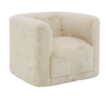 Upendo Chair W Swivel, Beige Yakety Yak Sand Beige Wood