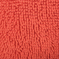 Sunny Square Pouf, Coral Coral Microfiber