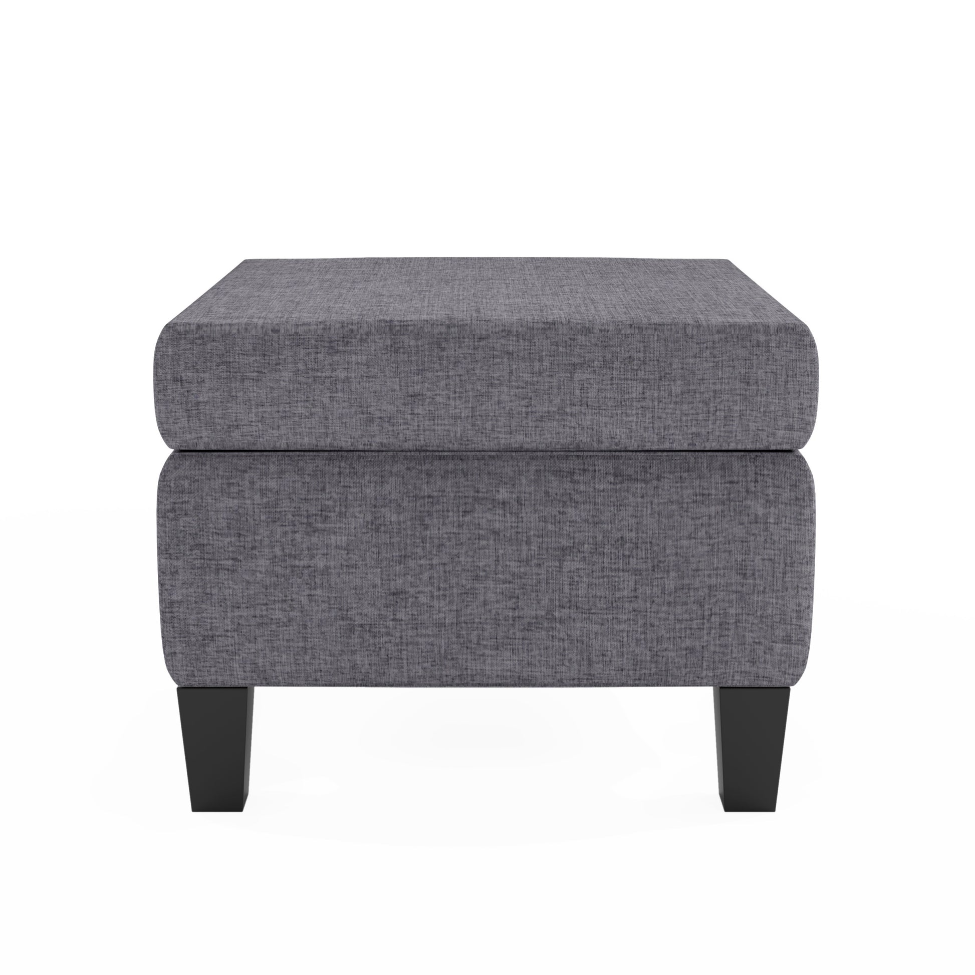 87" Modern Sectional Sofa With Coffee Table,6 Seat Couch Set With Storage Ottoman,Various Combinations,L Shape Indoor Furniture With Unique Armrests For Living Room,Apartment, 2 Colors 6 Pillows Gray Linen 6 Seat