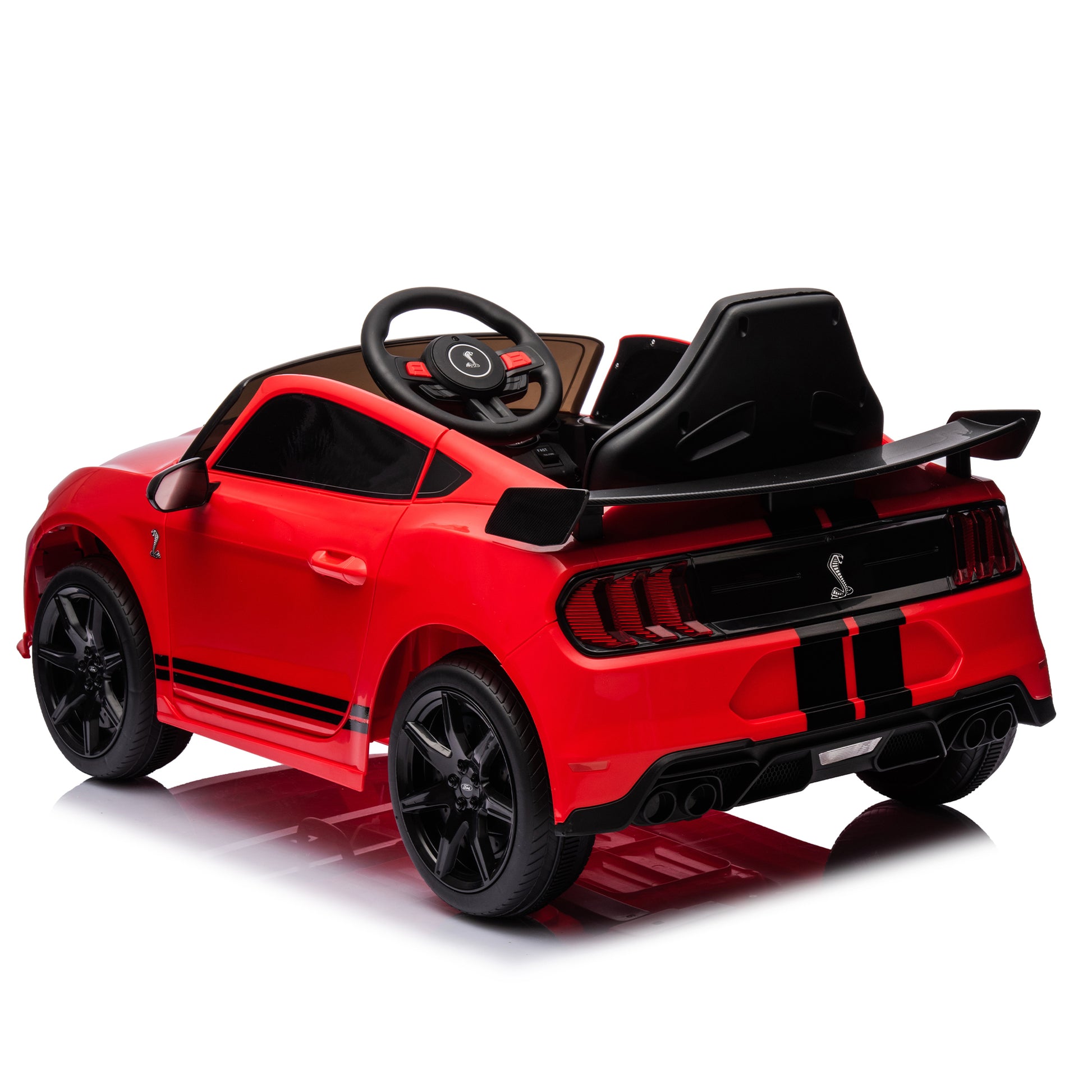 2022 Ford Mustang Shelby Gt500 Ride On Car Red Plastic