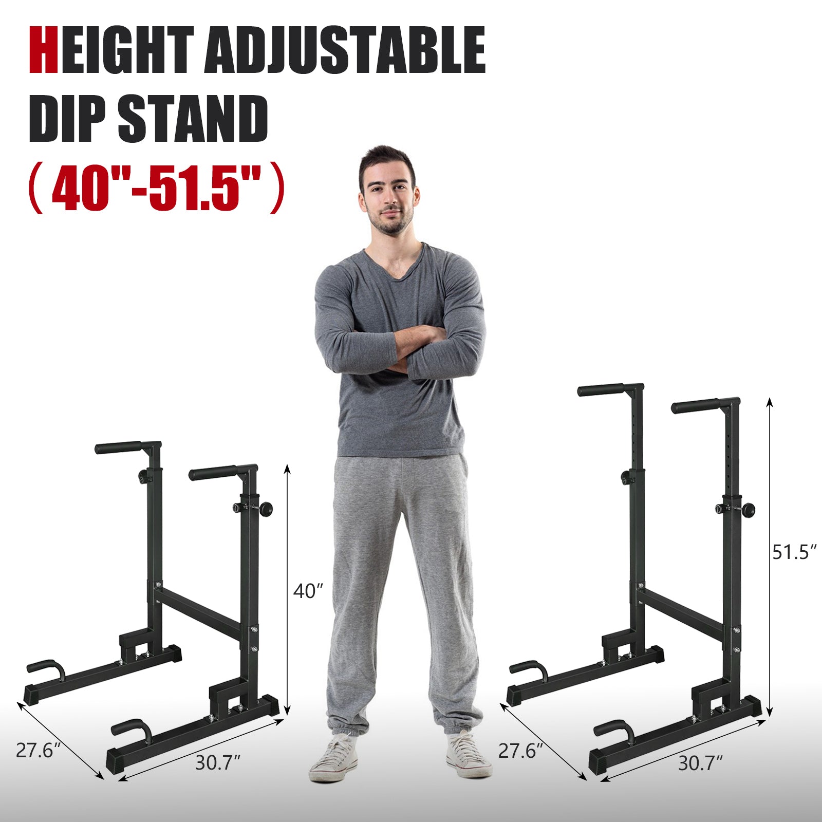 Portable Pull Up Push Ups Home Fitness Assembly Convenient Soft Grip Home Equipment Training For Adults Indoor And Outdoor Black Iron