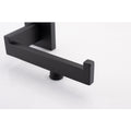 4 Piece Bathroom Hardware Set Matte Black Stainless Steel