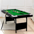 6Ft Billiard Table,6Ft Game Table, Billiards, Pool Table, Children'S Billiard Table, Children'S Pool Table, Family Game Table, Table Pool, Indooor Game, Home Used Pool Table, Ball Game, Family Game Black Without Foldable Dining Room American