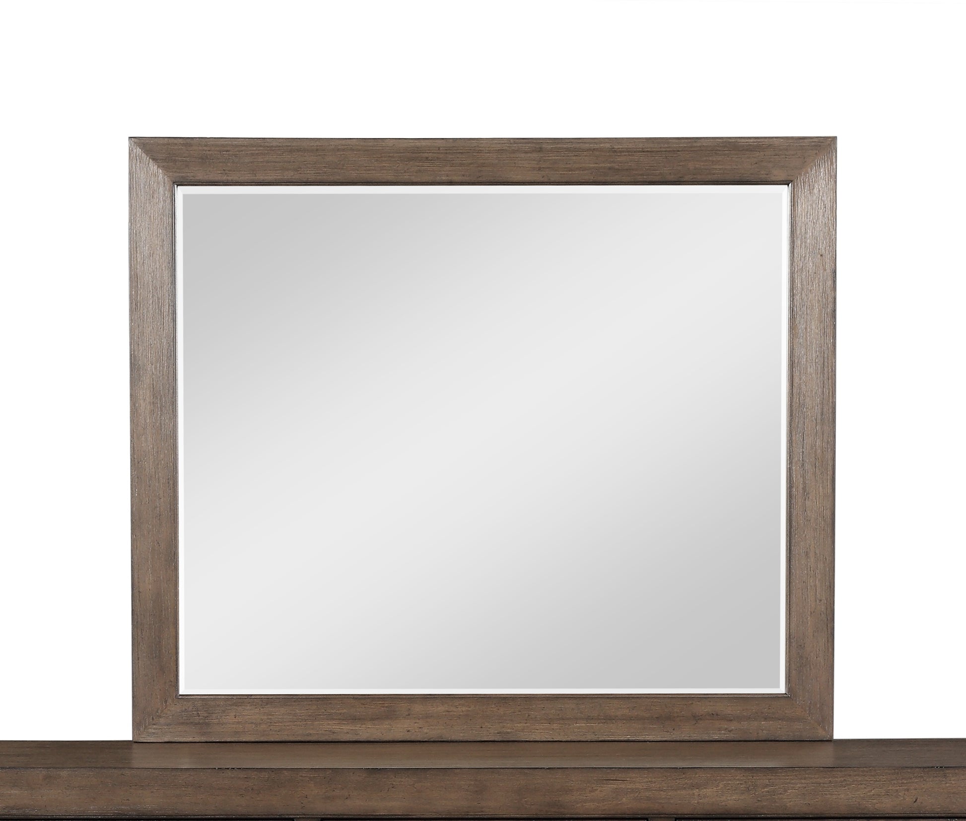 Arcadia Mirror, No Assembly Required, Old Forest Glen Finish Brown Brown Bedroom Rustic Pine Pine
