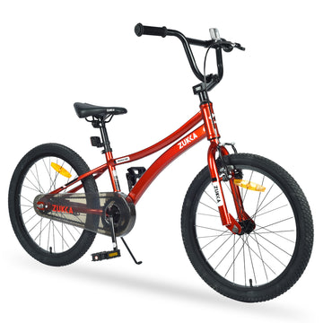 Kids Bike,20 Inch Kids' Bicycle For Boys Age 7 10 Years,Multiple Colors Cycling Red Garden & Outdoor Steel