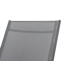 Outdoor Patio Swimming Pool Lounge Gray Color With Pillow Yes Gray Weather Resistant Frame Garden & Outdoor Foam Steel