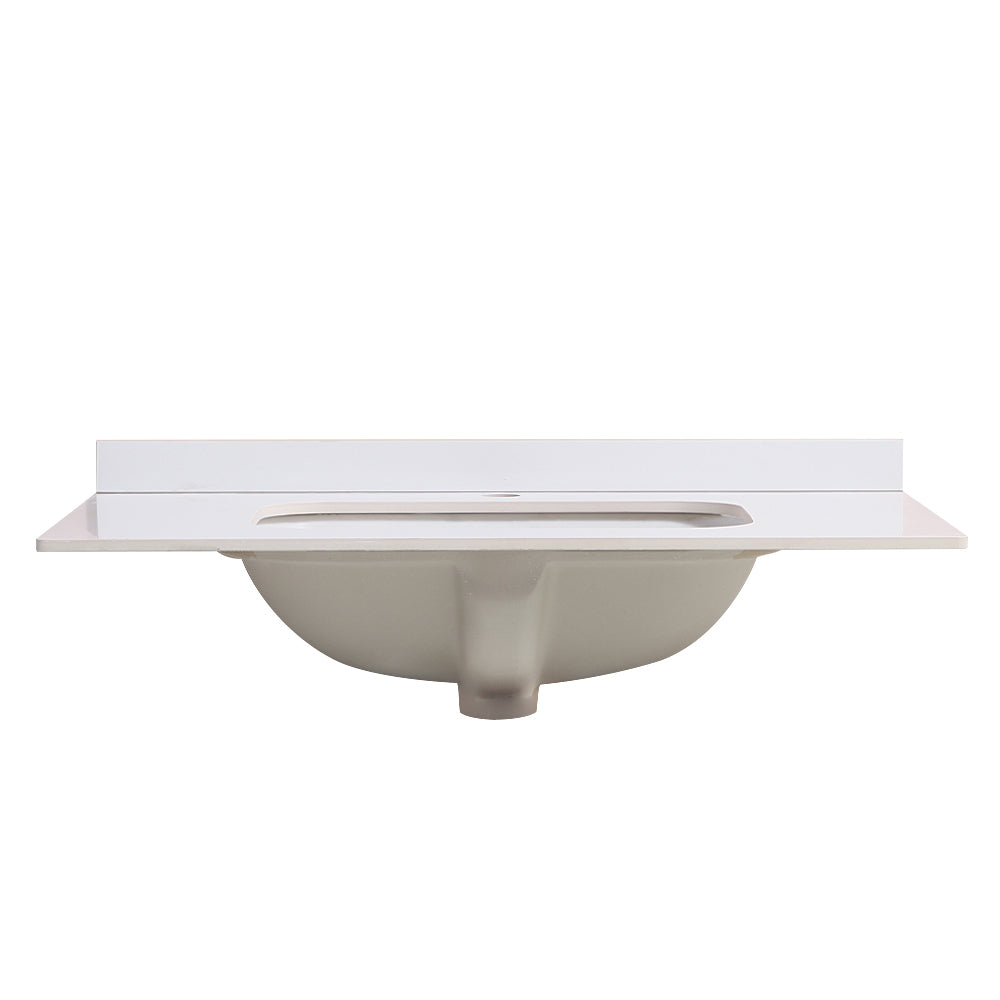 30" Bathroom Vanity Bathroom Vanity Withe White Marble