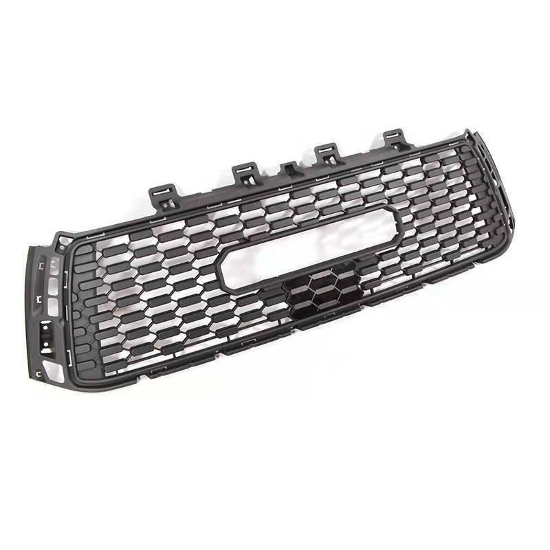 Grille Repalcement Fits For 2Nd Gen 2010 2011 2012 2013 Toyota Tundra Trd Pro Grille W Letters Matt Black Abs Abs